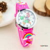 Football children's cartoon silica gel men's watch suitable for men and women, digital watch, 3D, Birthday gift