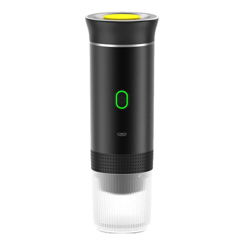 ポータブルコーヒーマシンパウダーカプセルユニバーサル USB ワイヤレス加熱屋外車ホームエスプレッソ抽出機|undefined