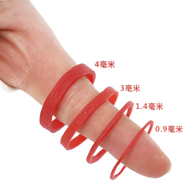 Прямая поставка с фабрики, высокоэластичная красная резинка, прочная промышленная лента из воловьей кожи, антивозрастное резиновое кольцо, прочное резиновое кольцо