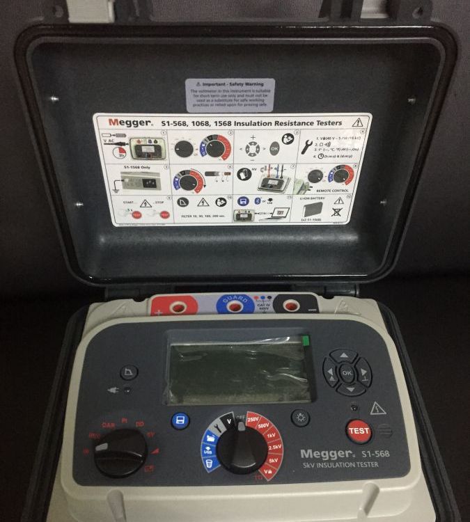 英国梅格MEGGER 梅凯S1-1568 高压直流兆欧表 绝缘电阻测试仪