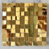 Thickened pneumatic plate mirror light gold JX-2252