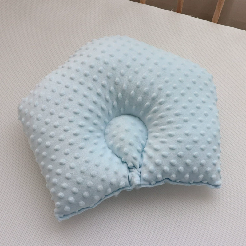 Amazon трансграничная эксклюзивная Бархатная подушка для кормления ребенка, корректирующая подушка для коррекции головы с защитой от отклонений