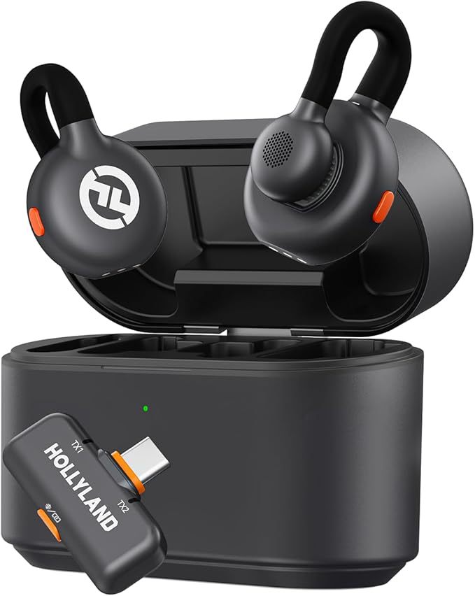 Hollyland Lark M2S Wireless Lavalier Microphone con USB-C P