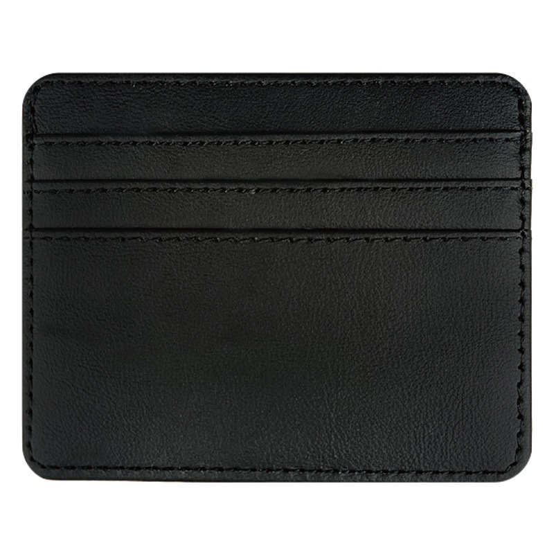 Cross-border in stock pu leather multi-color routing process large capacity multi-card position unisex card bag wholesale