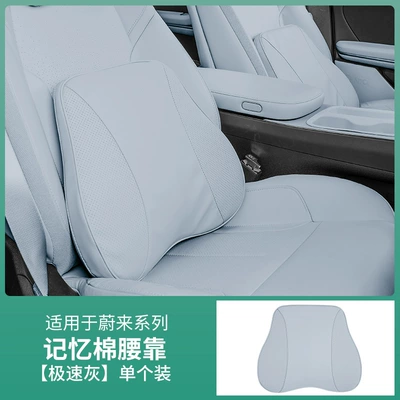 Suitable for 24 Models of Headrest - lumbar-support-speedy-gray