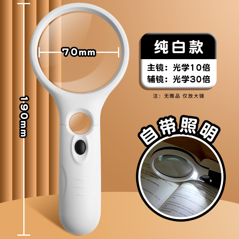 ドイツの30倍のルーペは落とし防止の規格品の子供の老人専用の携帯は本を読んで高清の老眼鏡を読みます。|undefined