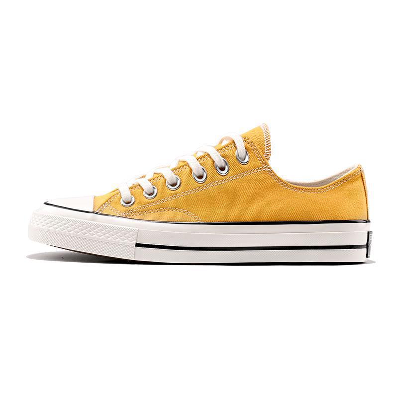 Meiji Conway de los años 1970 zapatos de lona de pareja alta mujer estrella clásica baja zapatos deportivos casuales skate hombre image 8