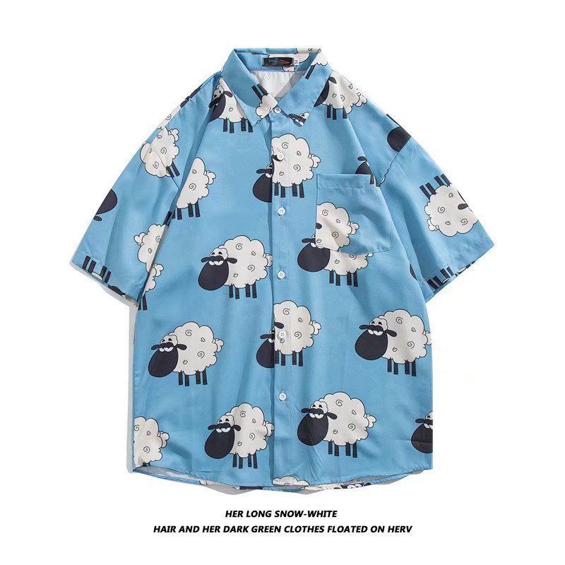 Camisa de manga corta para hombres 2022 nueva camisa floral delgada de secado rápido de moda suelta media manga estilo Hong Kong Ruan media manga guapo