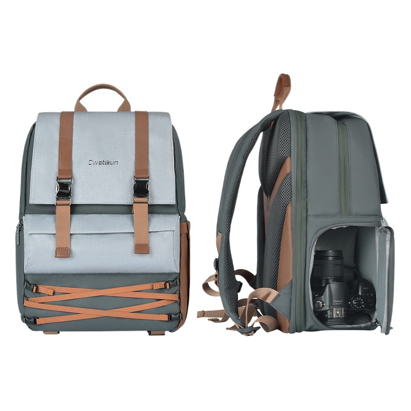 CADeN Kaden SLR double shoulder camera bag D88 large capacity photography backpack camera universal photography backpack