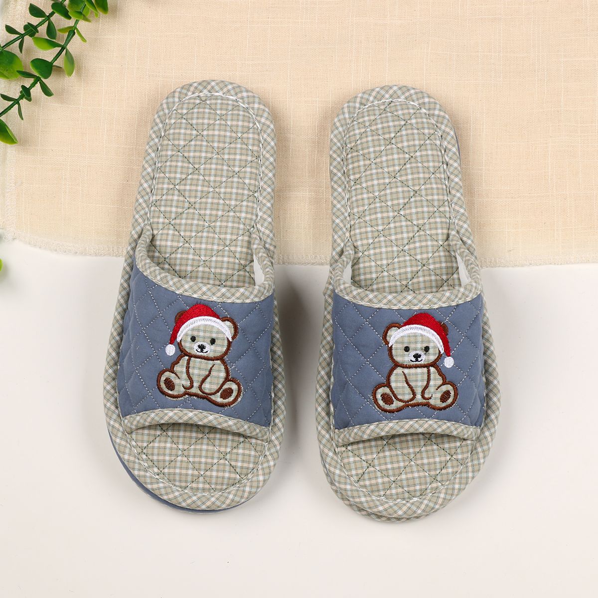 빨간모자 남성 블루