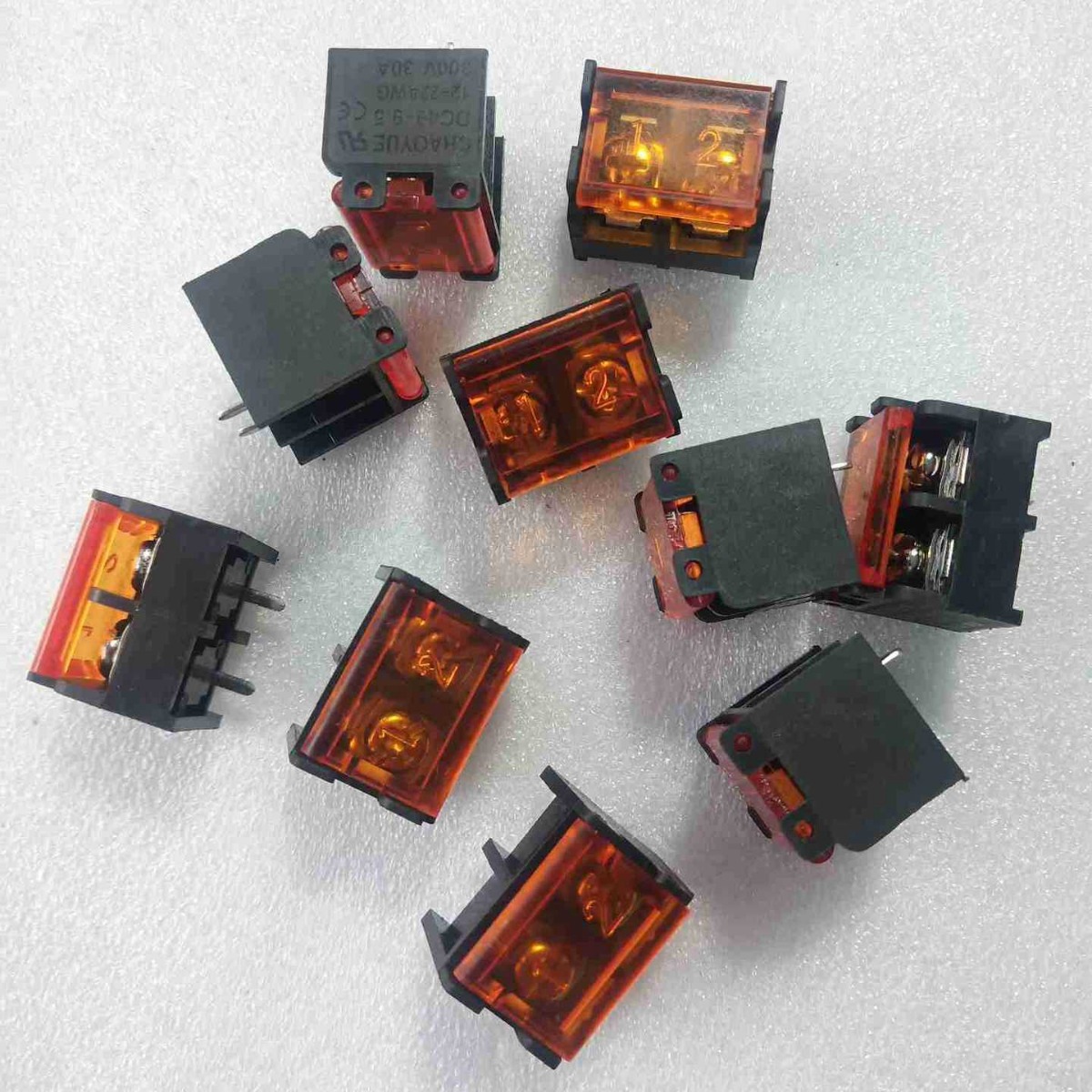 DC49－9.5电源端子HB9500chaoyue2位栅栏式接线端子带盖大扭力