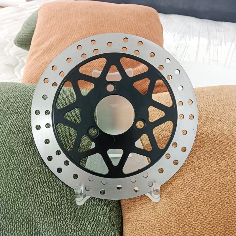 Modified Motorcycle 240/58/70 Three-Hole Electric Vehicle Front and Rear Disc Brake Disc Pedal Electric Vehicle Modification Parts