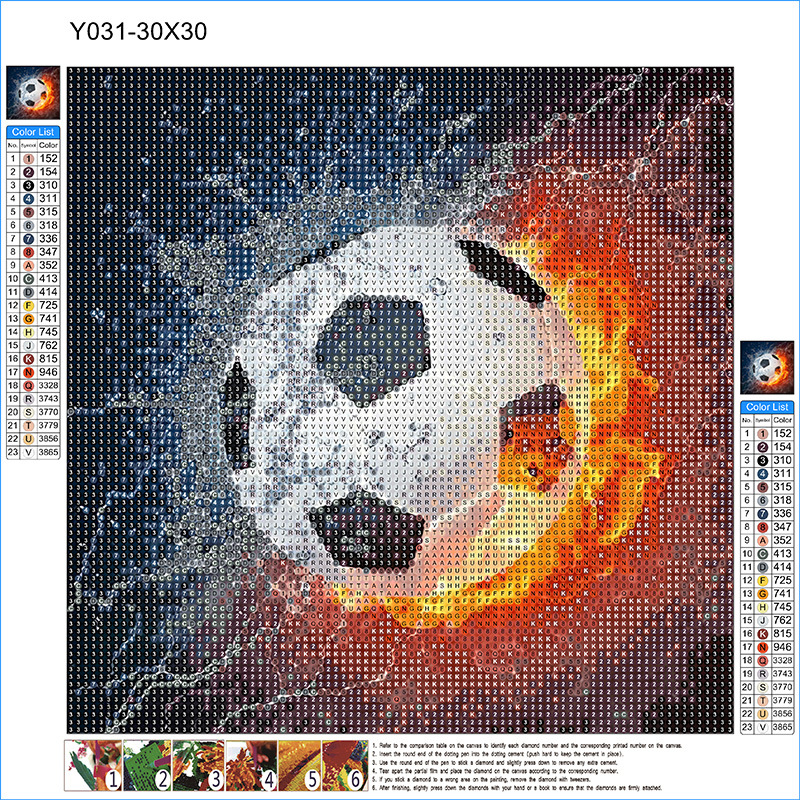 Football Diamond Painting