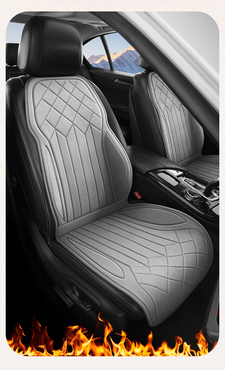 Car Heated Seat Cushion Heated Seat Cushion Cover Electric Heated Seat Cushion Car Warmth Dropshipping Rear Foldableable