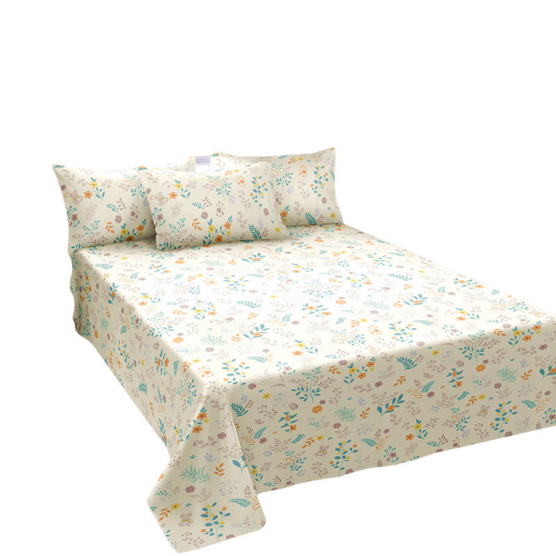 1.5m2.0 sábanas individuales 100 algodón lavable dormitorio de estudiantes individuales dobles individuales 1m 5 edredón única cuatro estaciones universal