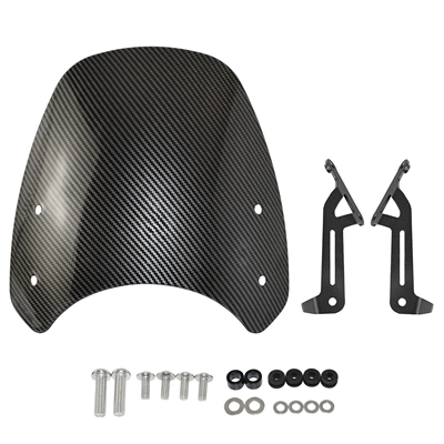 900 19-22 Street – Motorcycle front windshield - carbon-color-water-transfer