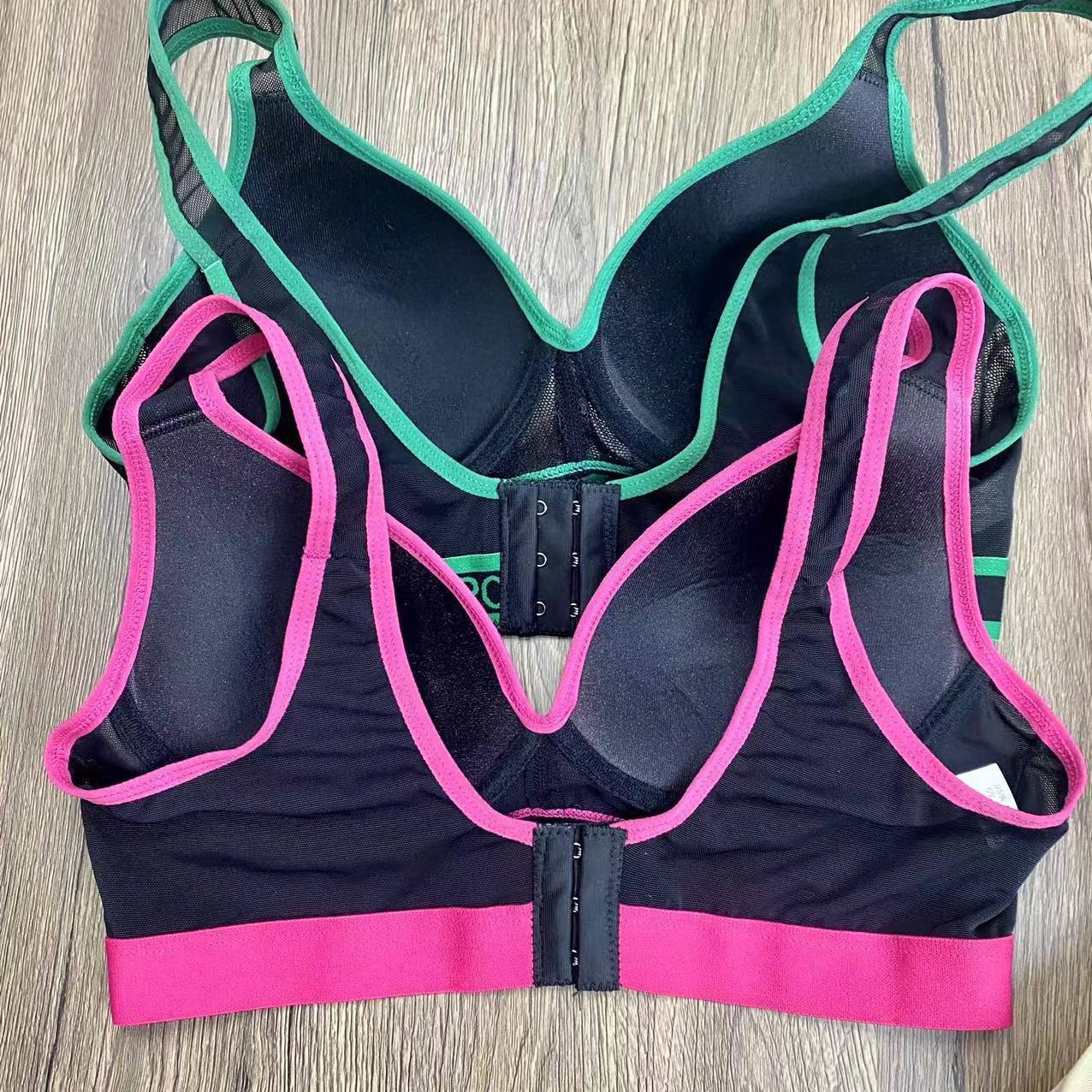 Mamá ropa interior sujetador de tres filas de hebilla delgada de mediana edad sin anillo de acero sujetador de algodón pecho pequeño reunido tamaño mixto sujetador al por mayor