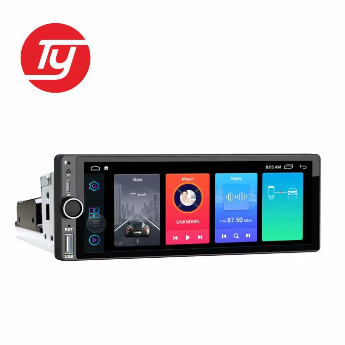 Популярный Android плеер MP5 с сенсорным экраном, встроенный CarPlay, Bluetooth, GPS, Wi‑Fi, универсальная автомобильная магнитола