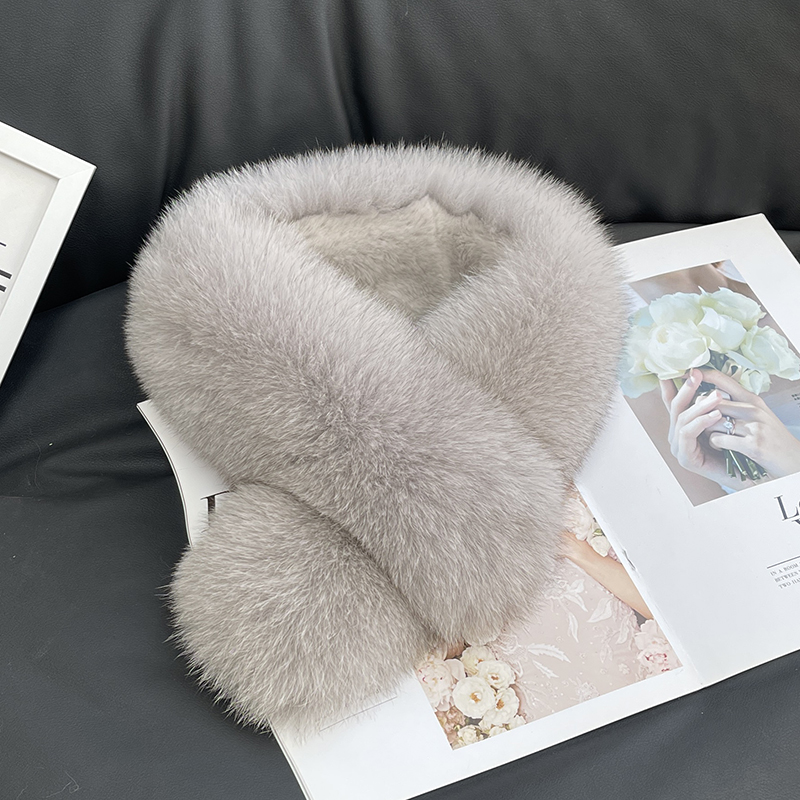 Light gray (clip style double-sided hair)