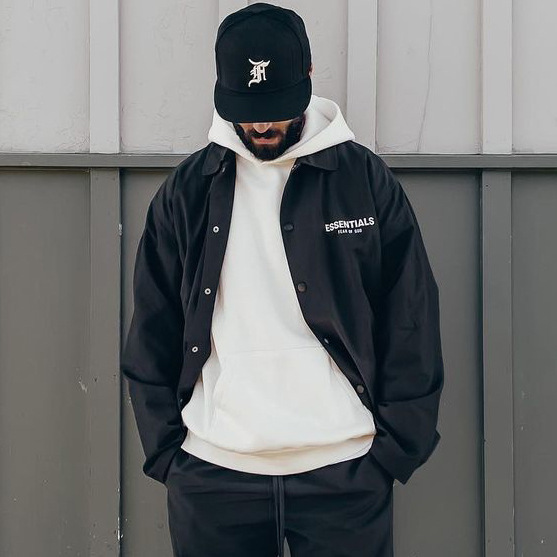 fog Essentialszone20FW Coach Jacket Coat Thin Men's Aviator Suit Summer Sunscreen Trench Coat