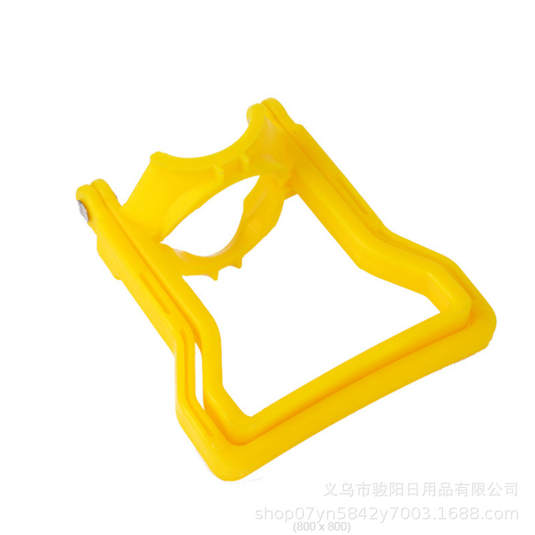 Barra de acero de fábrica barril cepillo de lavado dispensador de agua mineral barril cepillo de plástico esférico de agua pura limpieza largo mango cepillo cabeza