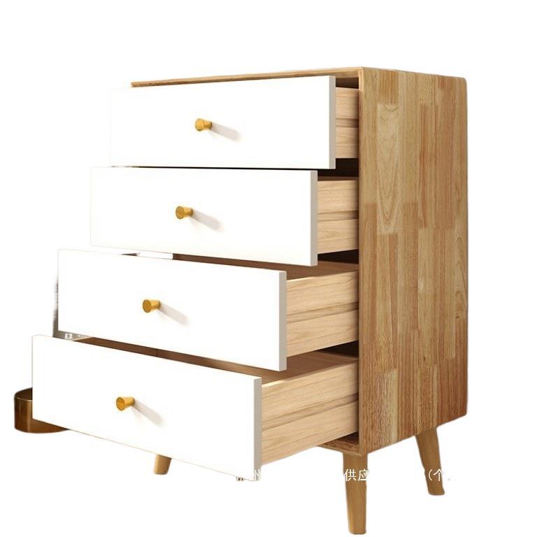 Fábrica directa sala de estar de madera sólida gabinete pequeño dormitorio almacenamiento armario de madera simple multifuncional image 5
