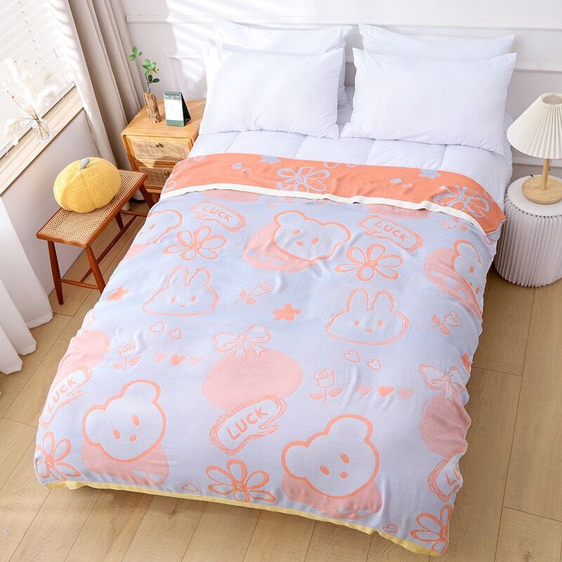 LUCK 토끼 그레이 블루