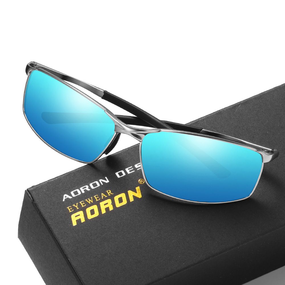 Cross-border Sunglasses Men's Metal Sports Polarized Glasses European And American Popular Good Quality Sunglasses