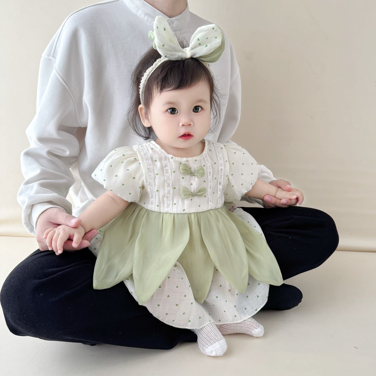 Ropa de bebé verano primavera delgado bebé mono de manga corta princesa verano luna llena cien días gatear mameluco