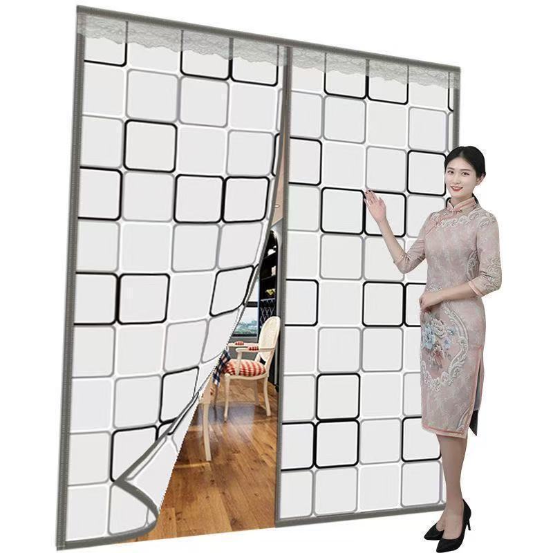 New winter balcony thermal windproof curtain, transparent magnetic partition curtain for home bedroom, a magic tool for cold protection and wind blocking