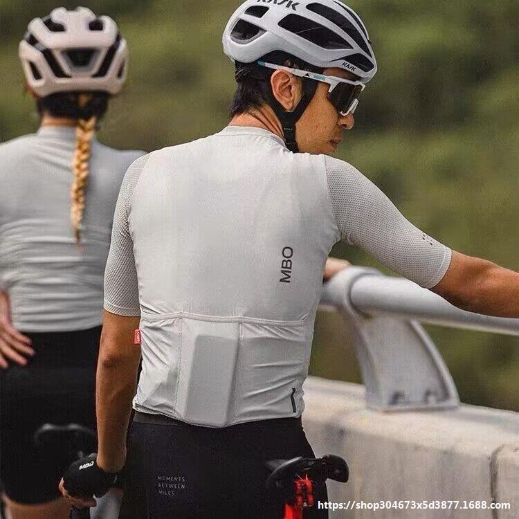 Long, Short, and Short-Sleeve Quick-Dry Mbo Casual Road Summer Breathable Cycling Thin Blue Set Meissen Top