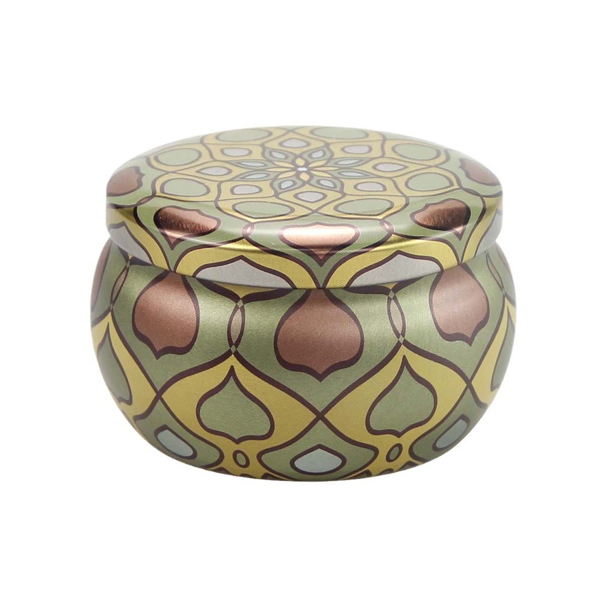 Latas de hojalata personalizadas para velas y alimentos, cajas de regalo, galletas, té y caramelos, fabricantes de Dongguan image 6