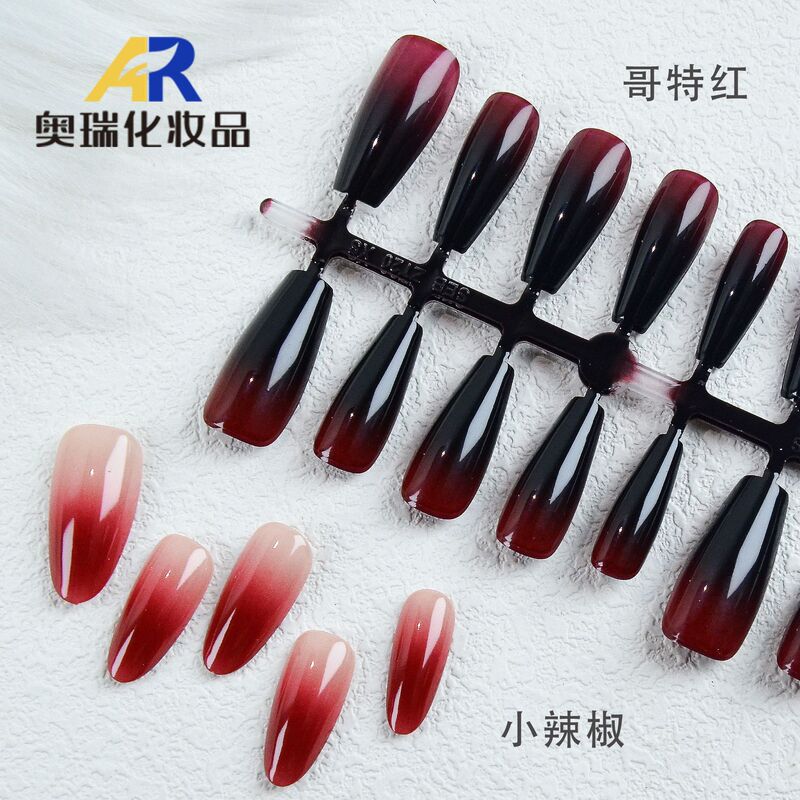 Y136 Cherry Prefabricated Armor Cat's Eye Chinese Style Wear Armor 30 Pieces Full Size Advanced Removable Fake Nail Patch Y136 Cherry Prefabricated Armor Cat's Eye Chinese Style Wear Armor 30 Pieces Full Size Advanced Removable Fake Nail Patch