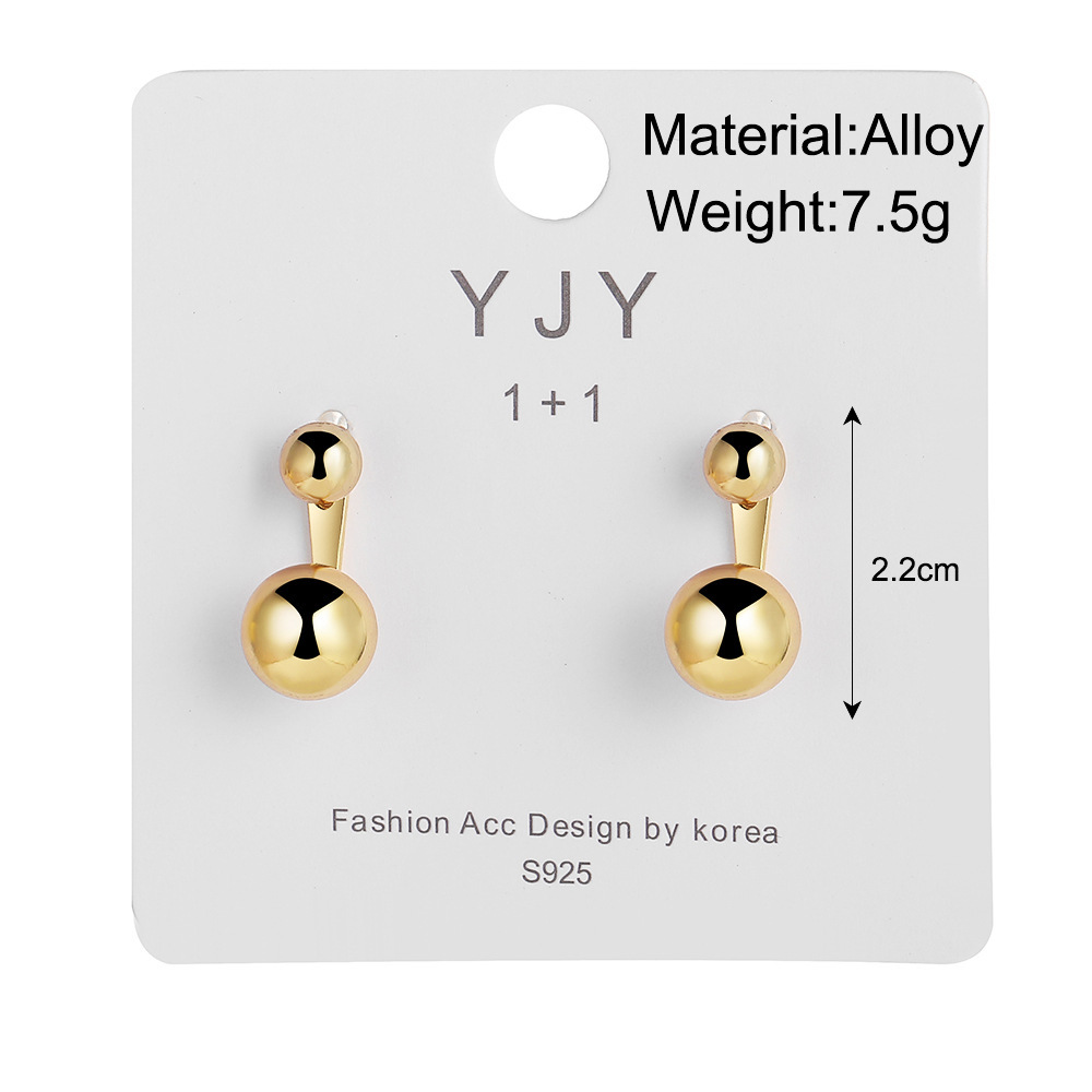 Simple Style Butterfly Alloy Plating Earrings display picture 6