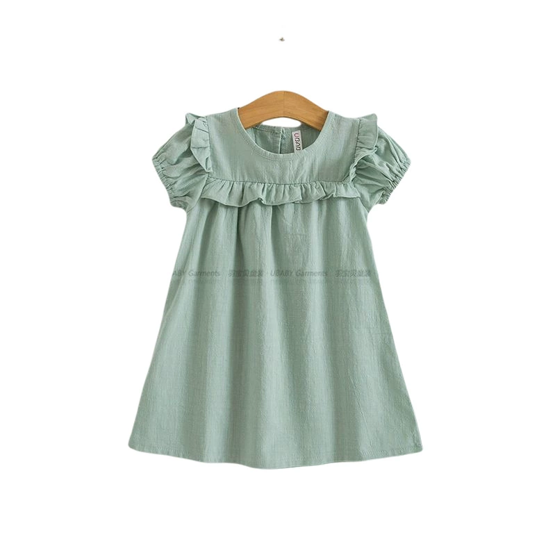 Summer summer clothing, children's colored quality skirt, Korean style