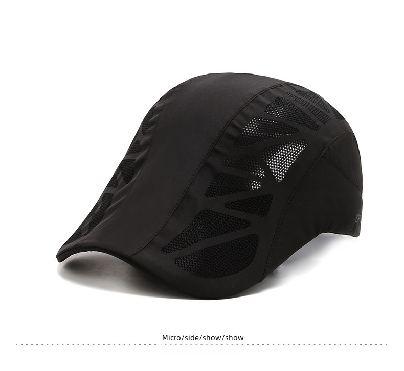 Chapeau d'été à séchage rapide, casquette de tennis fine, casquette avant, casquette tout-terrain, protection solaire, chapeau de pêche, chapeau de soleil, chapeau de soleil pour hommes_voghion.com