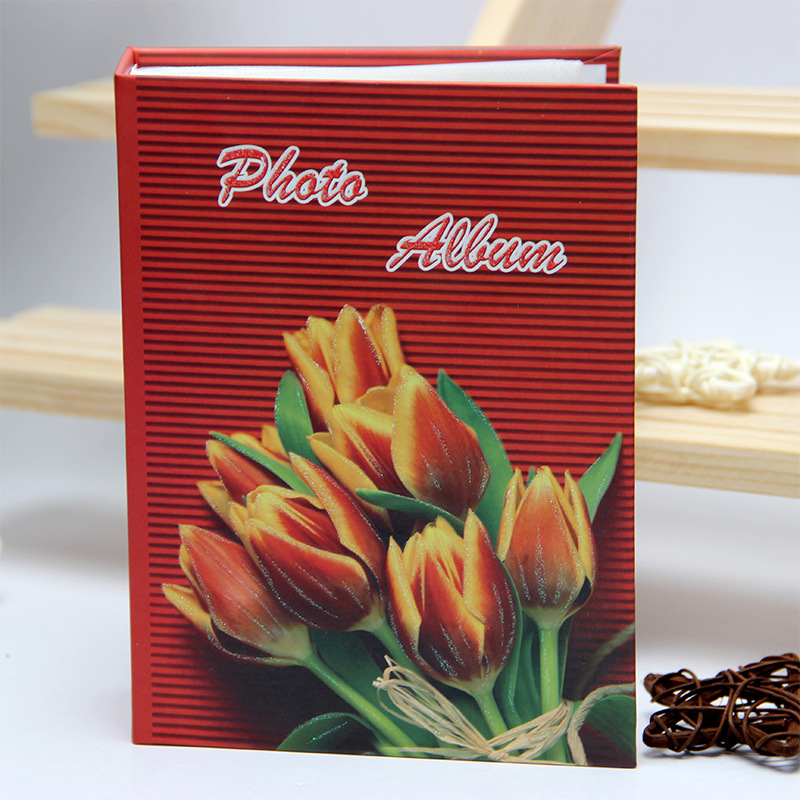 6 인치 100 레드 튤립