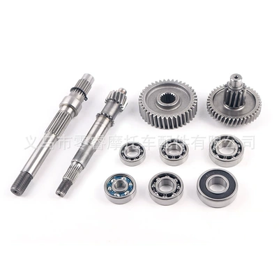 Motorcycle Gy6-125 150 Four Major Gears Hao Mai Bearings Gear Rear Wheel Axle Drive Shaft Gear Set