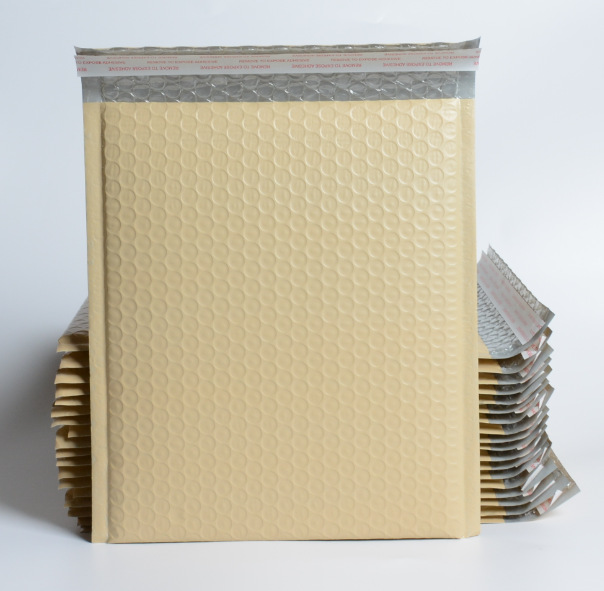 Rosa co-extruido película burbuja bolsa ropa color bolsa de espuma sobre bolsa al por mayor engrosada expreso bolsa logística bolsa de embalaje