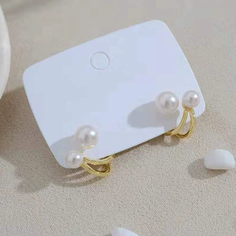 Серебряная игла, винтажный кривой сережки из жемчуга, корейский стиль, образец 925 серебро, блогер, тренд сезона