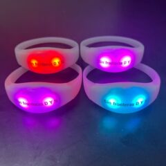 厂家直销声控LED求婚应援表白电子发光手环酒吧年会生日灯批发