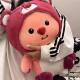 Shake Tone Same Strawberry Loopy Ruby Doll Large Beaver Plush Toy Doll Birthday Gift