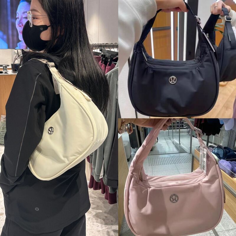 New Trendy Lululemon Mini Shoulder Bag 4L Shoulder Bag Armpit Bag Dumplings for Daily Work