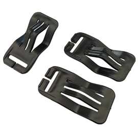 汽车坐垫卡扣插片蛇形扣座套塑料固定器花盘片扣条子八卦配件辅料