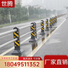 市政道路隔离栏杆马路中央交通隔离墩机非不锈钢复合管栅栏|ru