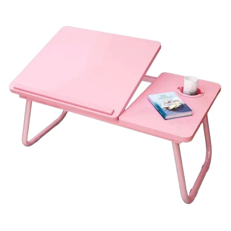 Wholesale bed desk laptop desk can lift lazy student dormitory foldable study table small table