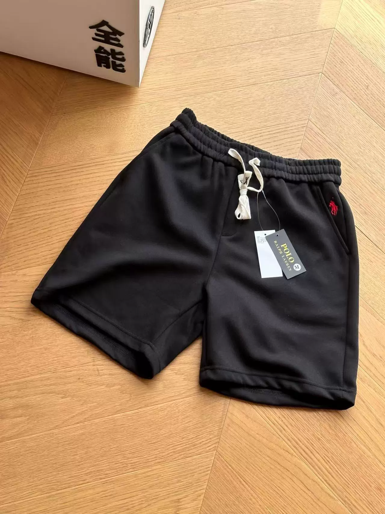 Хлопковые летние шорты Ralph Lauren, свободный прямой покрой, дышащий стиль