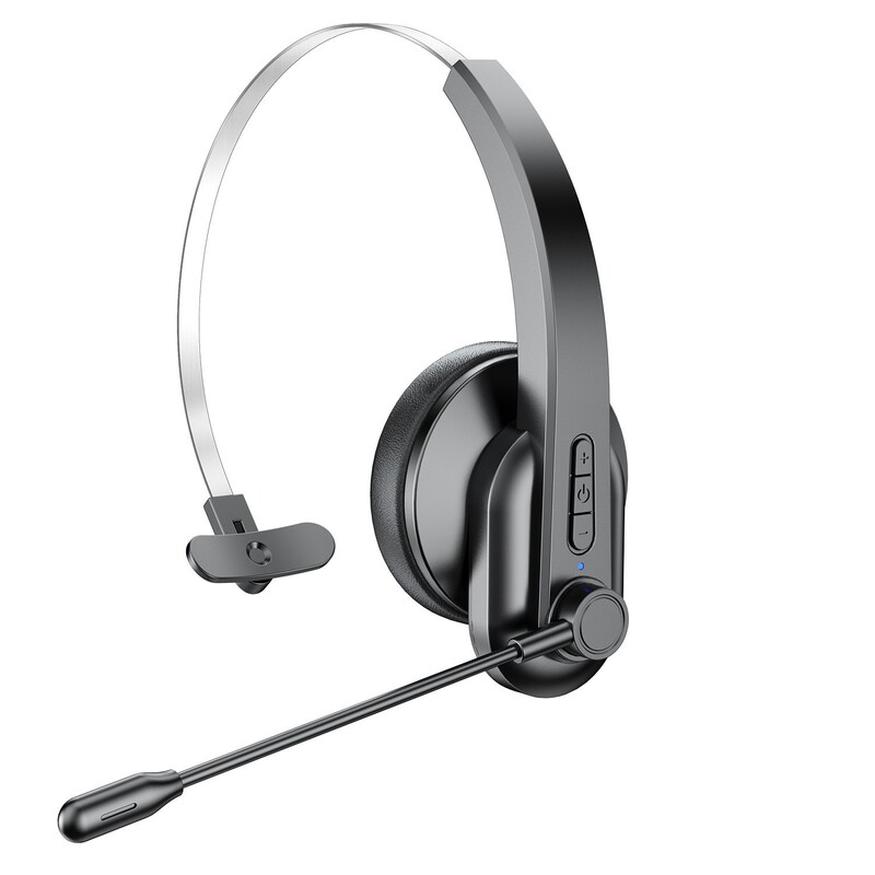 Cross-border 2.4G Bluetooth traffic headset unilateral headset wireless noise reduction headset microphone factory one generation