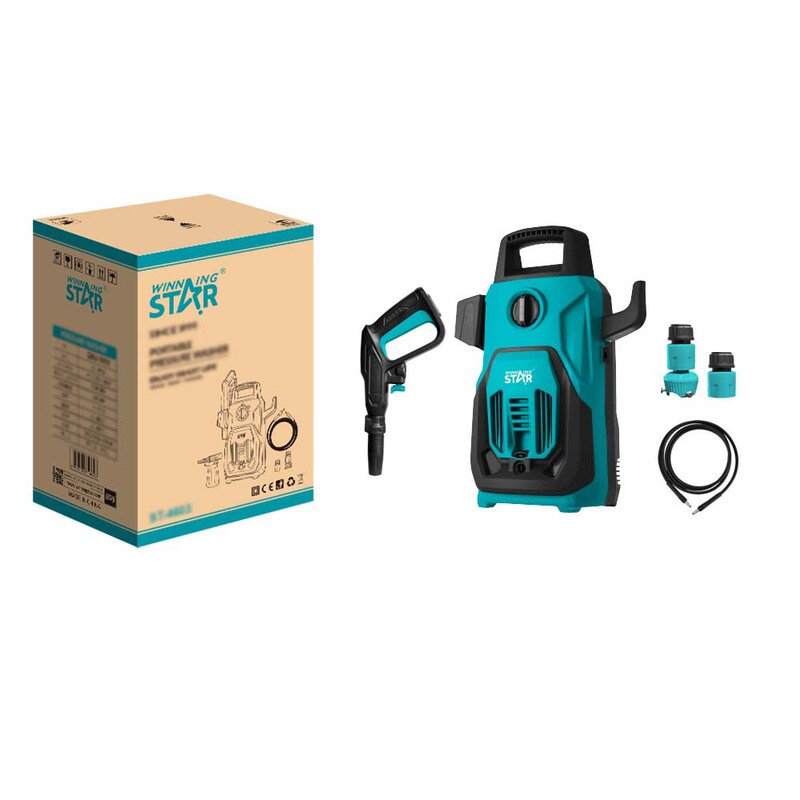 Winningstar Specializes in Foreign Trade for the New 1200W High-Pressure Water Gun Multi-Functional Portable Household Car Washing Machine Winningstar Specializes in Foreign Trade for the New 1200W High-Pressure Water Gun Multi-Functional Portable Household Car Washing Machine