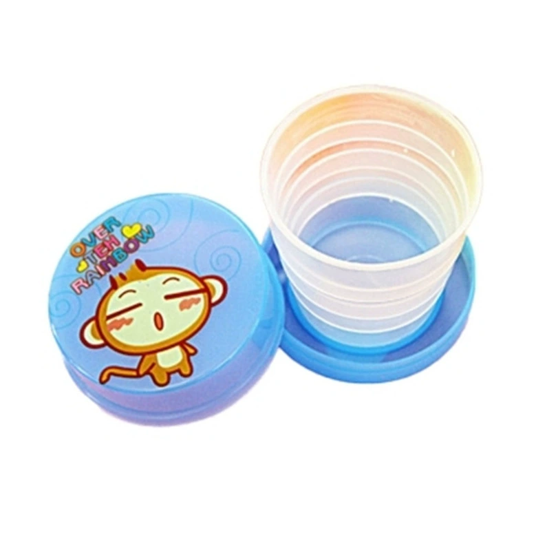 Карточный водяной cup креативный складывающийся стакан retractable portable travel cute water cup детский подарок